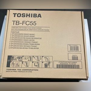 TOSHIBA TB-FC55 Toner Bag for Toshiba Plain Paper Copiers New with Box